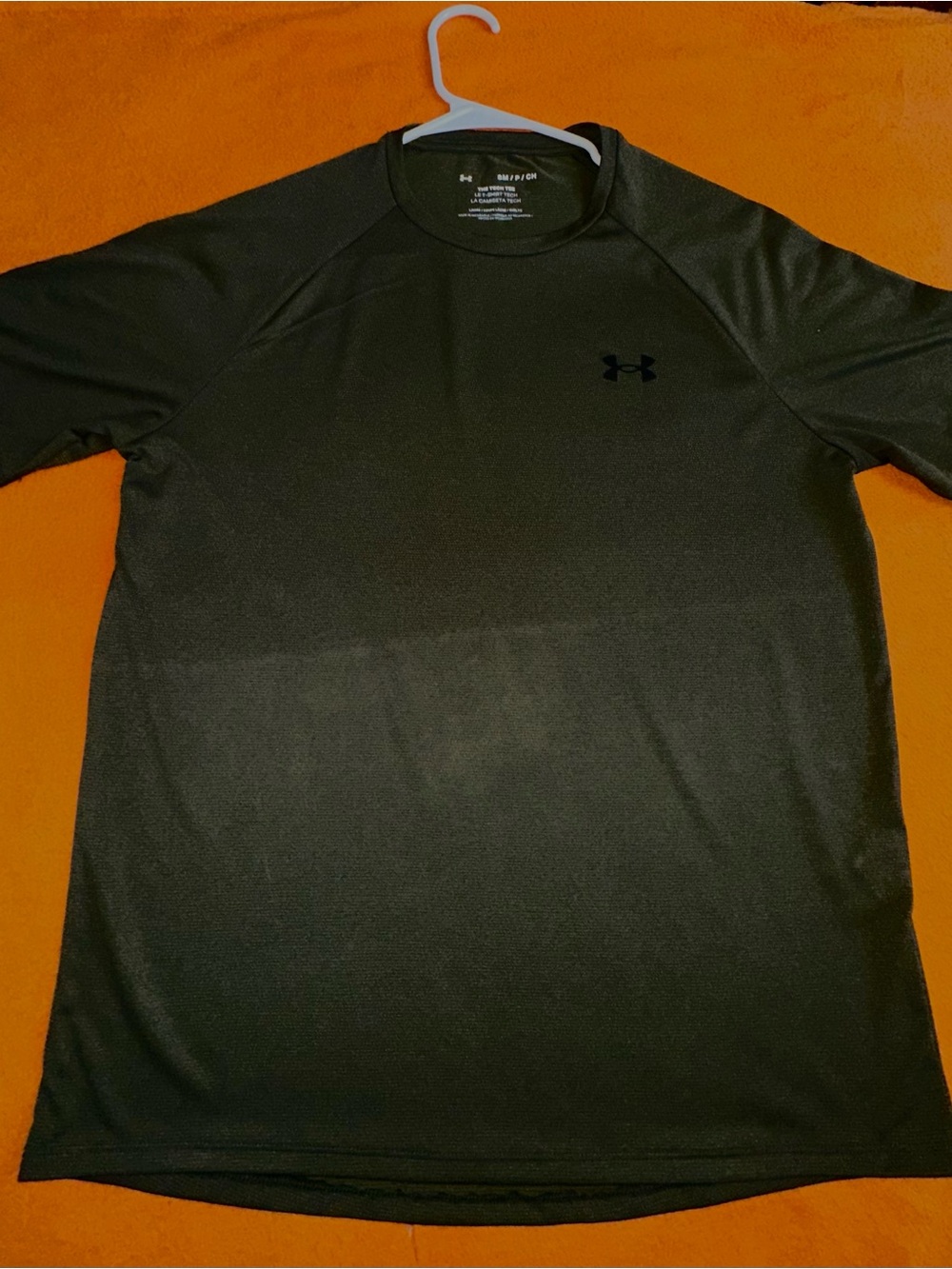 Under Armour Men's Short Sleeve Athletic Tee — Dark Gray